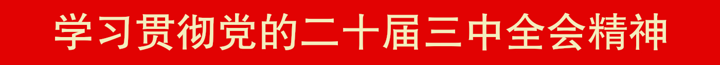 學(xué)習(xí)貫徹黨的二十屆三中全會(huì)精神